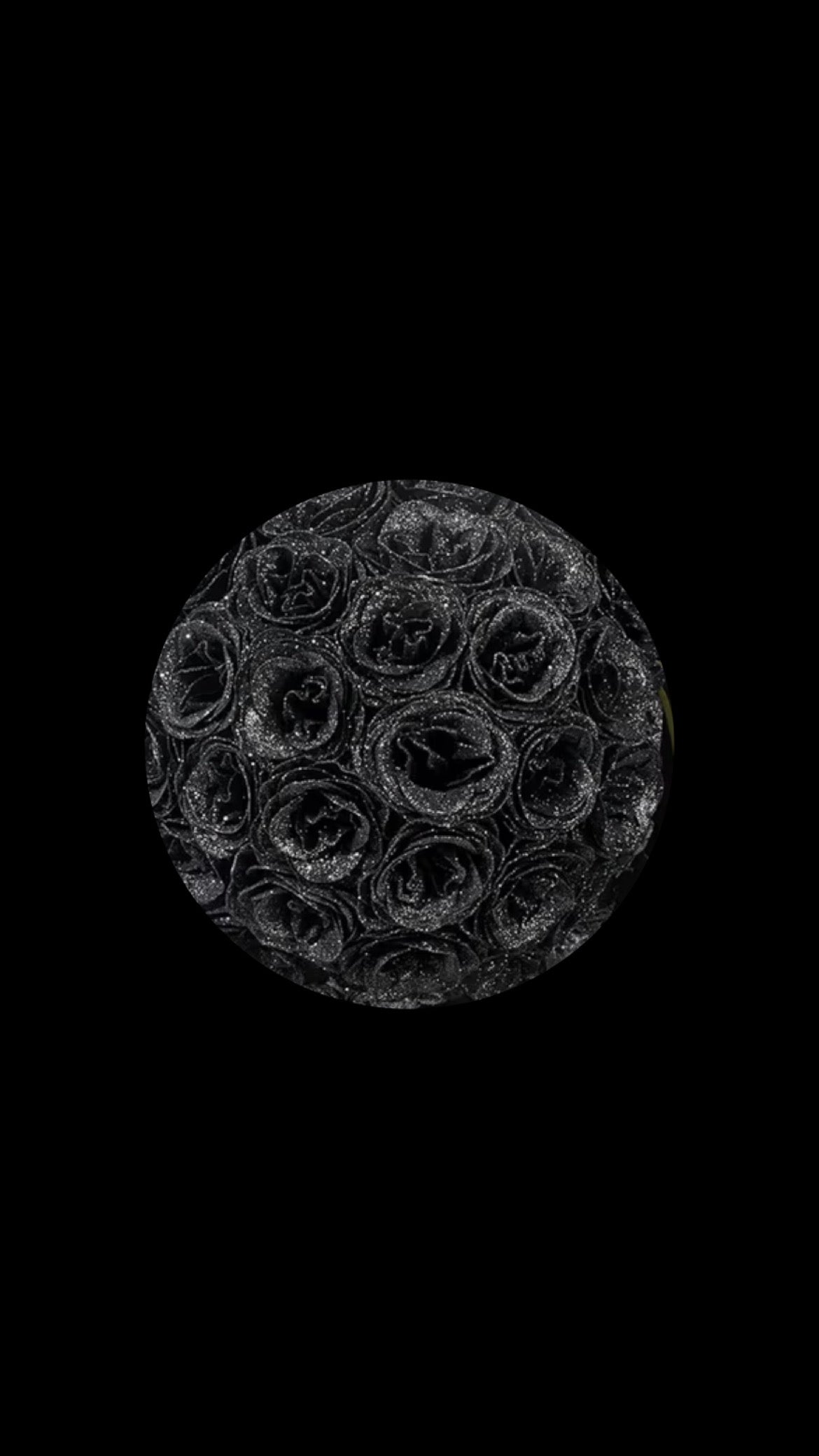 Basic Colored Glitter Roses