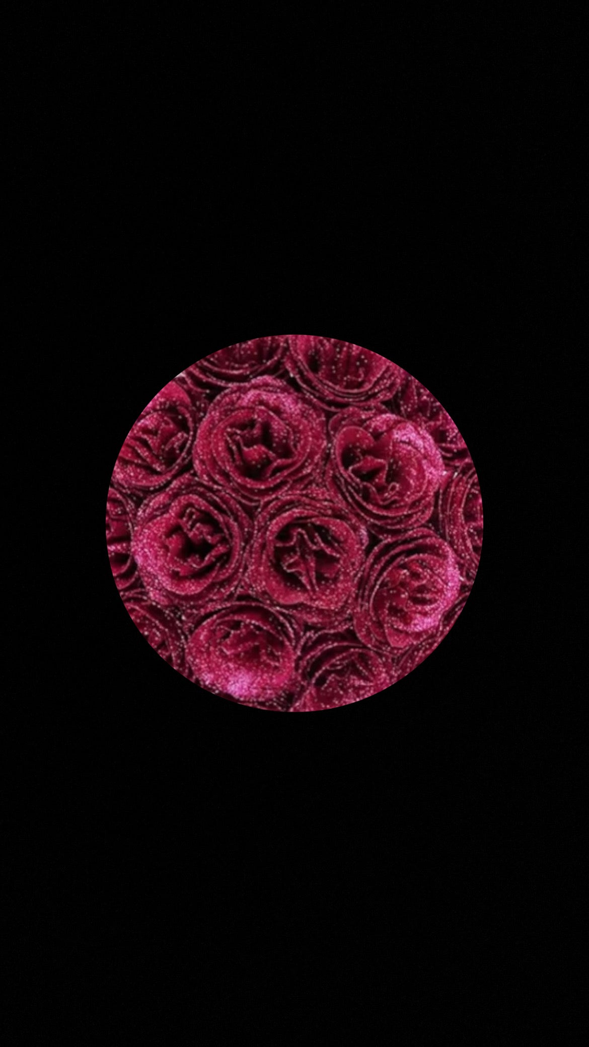 Exclusive Glitter Roses