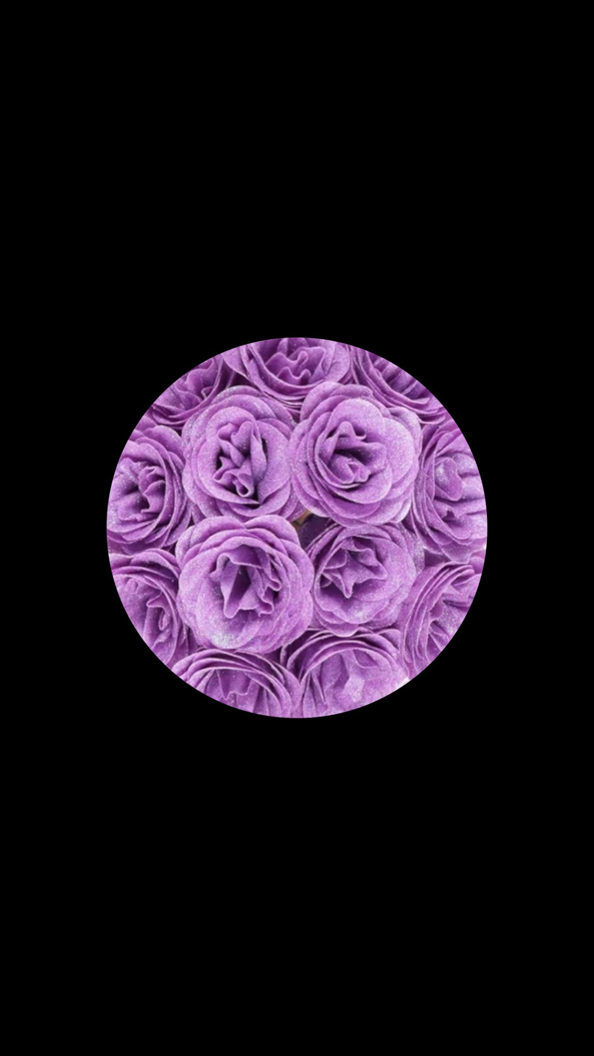 Exclusive Glitter Roses
