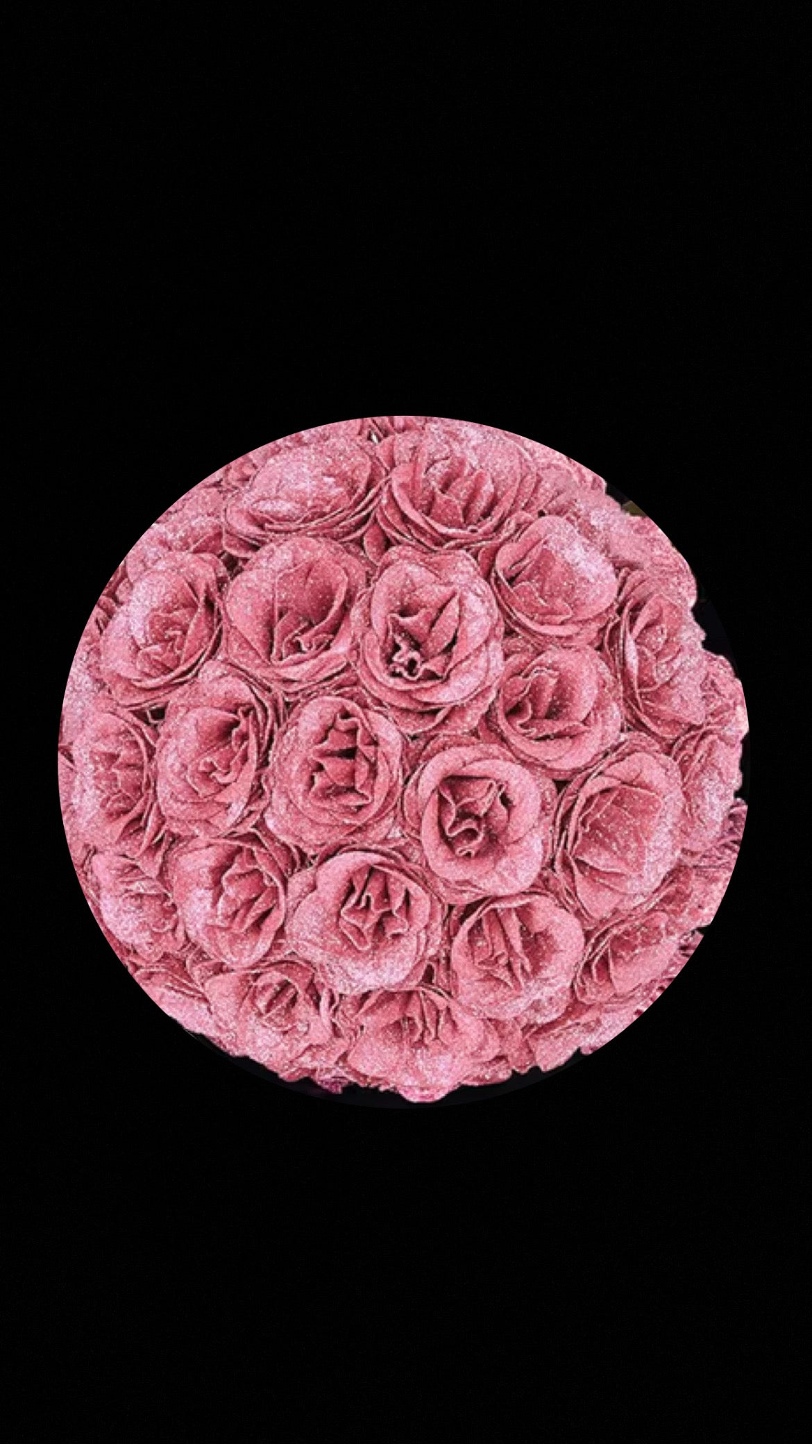 Exclusive Glitter Roses